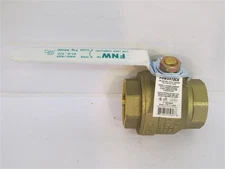 FNW X410C, 2" Brass Body Ball Valves 2 piece Fall Port 600 WOG