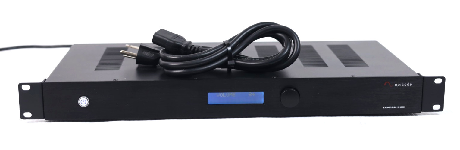 FULLY TESTED Episode EA-AMP-SUB-1D-500R Power Amplifier/ Amp