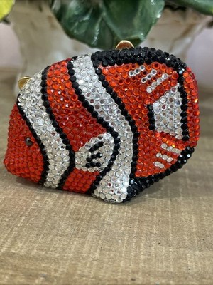 Katherine Baumann Collectibles of Beverly Hills Purse Minaudiere Clown Fish