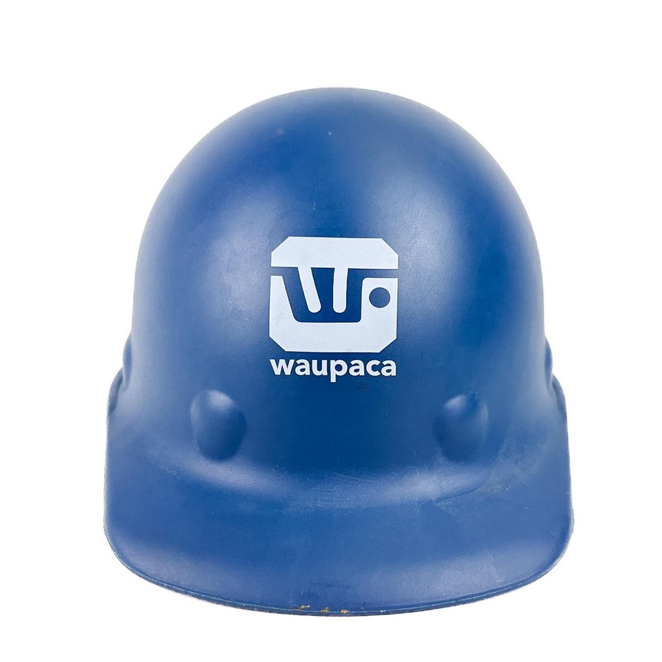 Fibre-Metal Roughneck P2A Waupaca Blue Hard Hat Fiberglass Made in USA ...