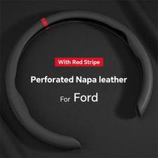 Black Accessories Steering Wheel Cover For Ford Escape Fusion Focus Transit Edge Black Accessories Steering Wheel Cover For Ford Escape Fusion Focus Transit Edge