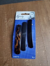 Goody Classics Rounded Hair Barrette 3 Count