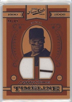 2016 Panini Prime Cuts Timeline Combos 44/49 Frank Thomas #TC-FT HOF 0nr3