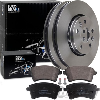 EuroBrake BREMSSCHEIBEN 280mm + BELÄGE VORNE passend für RENAULT KANGOO RAPID