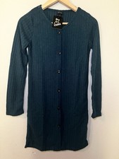 Art Class Girls Long Cardigan English Teal XL 14/16 NWT