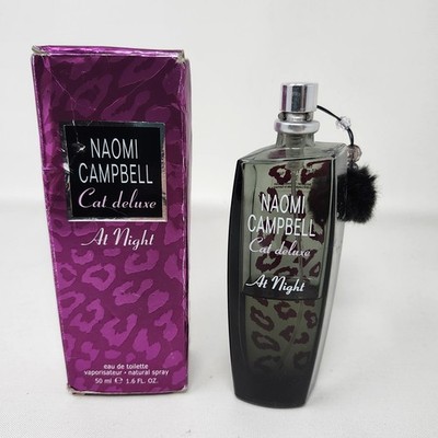 Cat Deluxe At Night by Naomi Campbell 1.7 oz Eau de Toilette Perfume 50% Used