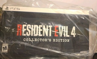 NEW SEALED Resident Evil 4 Gamestop Exclusive Collector's Edition Playstation 5