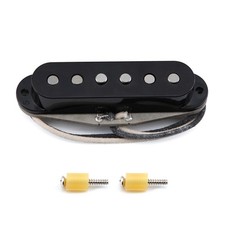 Handwound Black Single Coil Pickups – Classic 60s Blues & Rock Tone for ST