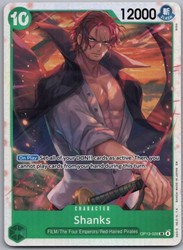Shanks (028) OP13-028 Carrying On His Will Foil Super Rare One Piece TCG