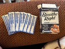 Breathe Right Clear Nasal Strips, Small/Medium - 12 Of Original Count