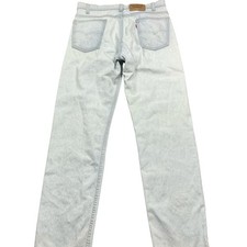 Vintage Levi  s orange tab 80s light wash straight leg jeans 31 x 30 USA made