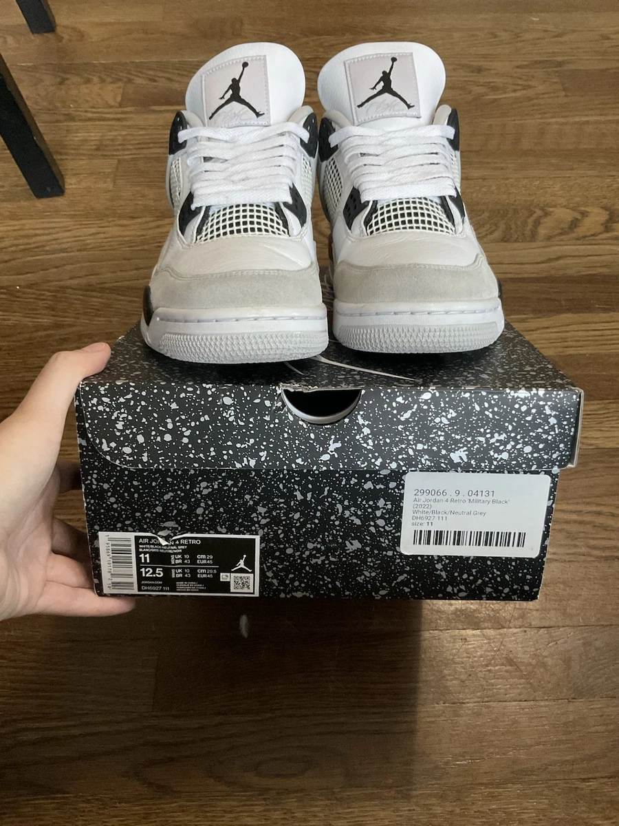 Las mejores ofertas en Jordan 4 Retro Mid Military Black | eBay