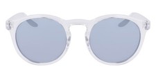 Nike SWERVE P FD1850 Sunglasses Clear Polarized Silver Flash 51mm