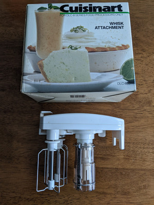 Cuisinart DLC-855 for DLC-8 Series Food Processors Whisk Attachment w Box