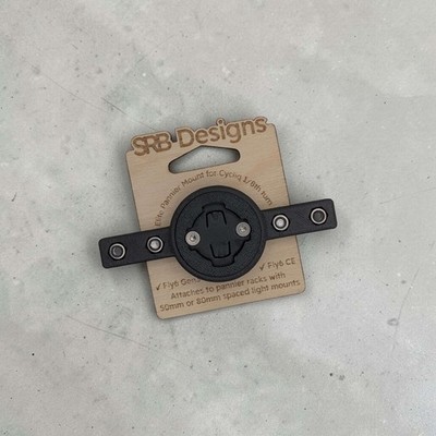 SRB Designs Elite Rack Mount für Cycliq Fly6 (Gen3 & CE)