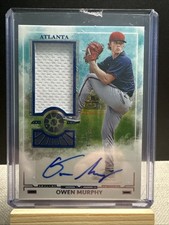 2025 Panini Boys of Summer Prospect Material Signatures Owen Murphy #PM-OMR /99