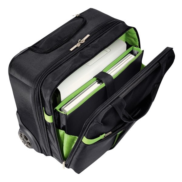 Leitz Nero Trolley Smart Traveller, Valigia, - Immagine 3