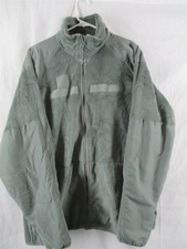 Gen 3 Level 3 Large Long Fleece Jacket Polartec Green ECWCS Army USGI