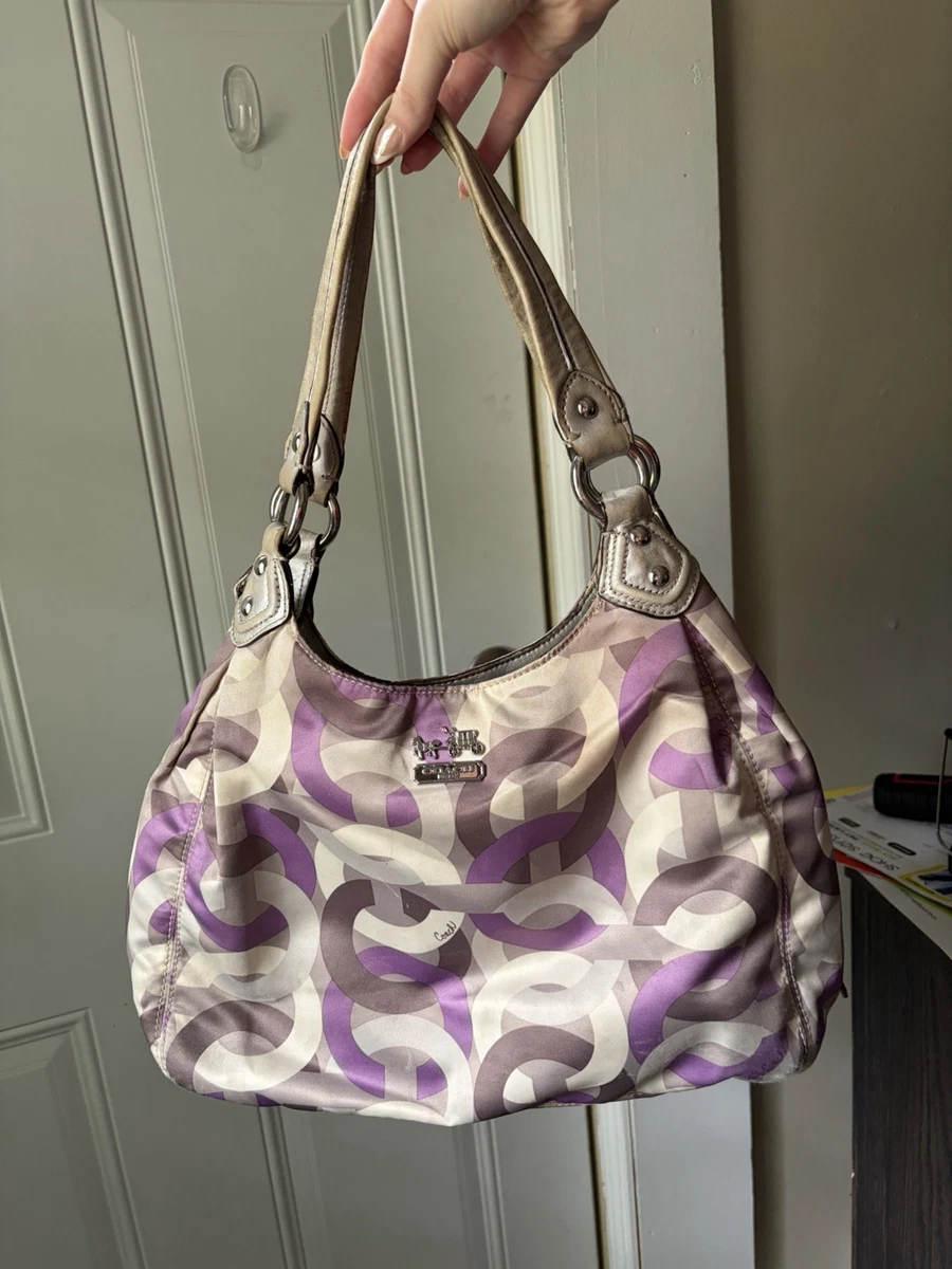 Coach Madison Maggie Purple | eBay