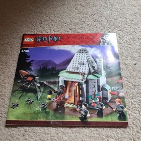 Lego Harry Potter Hagrids Hut 4738. 2010, retired. 442 pc. Missing few pieces.