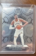 2023-24 Panini Mosaic - City Edition Victor Wembanyama #282 Silver Prizm (RC)