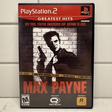 Max Payne Greatest Hits PS2 PlayStation 2 CIB Complete Tested Working NTSC-U/C