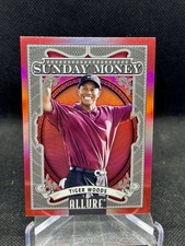 2026 Upper Deck Allure Golf TIGER WOODS Sunday Money SM-1 RED SP