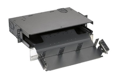 Panduit FRME2 Opticom Fiber Optic Rack Mount Enclosure 2 RU, 6 FAPs, 144 Fibers
