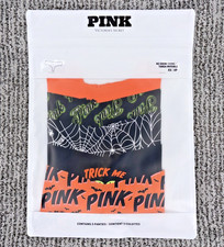 Victoria's Secret PINK NEW XS No Show Halloween Thong Panties 5 Pack Multi Logo