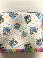 VTG Handmade Baby Looney Tunes Blanket Quilt Sweet Dreams Bugs Bunny Tweety