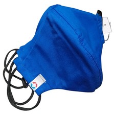 5 Pack Face Mask Washable Reusable Masks Premium Triple Layer Blue