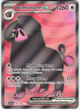 Oinkologne ex 234/198 Scarlet & Violet Base Set Ultra Rare Holofoil Pokemon NM