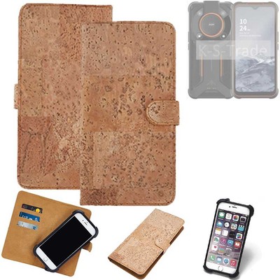 FÜR AGM Glory SE HÜLLE TASCHE KORK CORK ETTUI SCHUTZ COVER