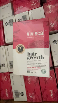 Vivis Hair cal Growth Supplement for Women 180 Tablets - 3 Month Supply