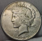 1923 S Peace US Silver Dollar - 90% Silver US Coin, P-2342s
