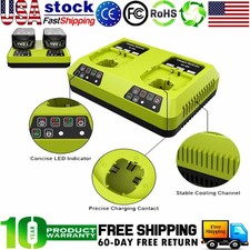 P108 Fast Charger For RYOBI 18V One Plus High Capacity Lithium-ion Battery P108