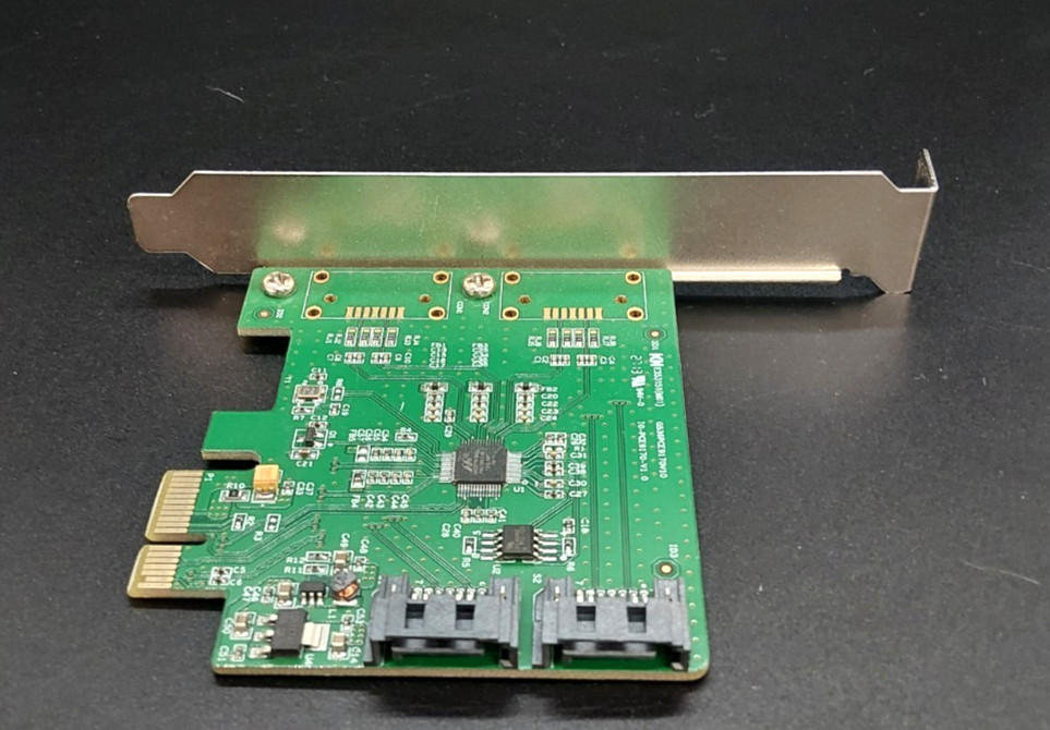 PCIe PCI Express to SATA3.0 2-Port SATA III 6G Expansion Controller Adapter Card