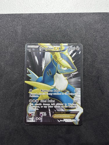 Pokémon TCG Cobalion EX 133/135 Plasma Storm Full Art MP-