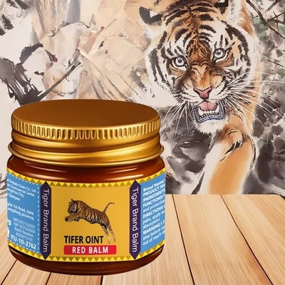 TIGER Red Balm Thai Massage Ointment Relief Muscle Ache Pain Health Care 50g