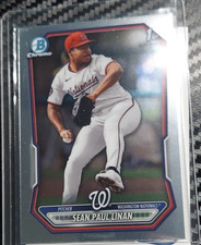 Topps 2026 Bowman Chrome Sean Paul Liñan BCP-26 Nationals Rookie Baseball Card
