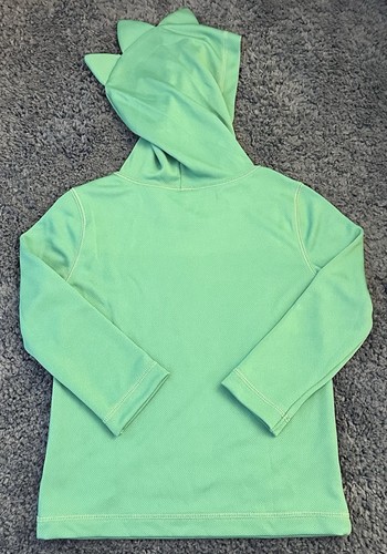 Baby Gap Surf Club Toddler Boys 2T Green UPF 50+ UV Protection Dino Spike Hoodie - Picture 2 of 5