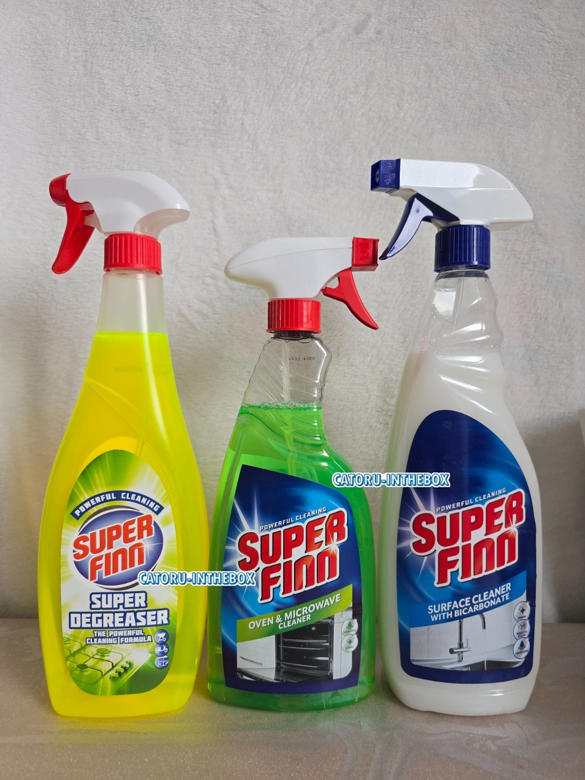 Nettoyant Four Superfinn avec Bicarbonate Actif et Degraissant Cuisine Puissant
