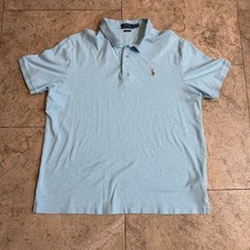 Polo Ralph Lauren Men  s XL Light Blue Collar Shirt Pony Classic Fit