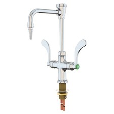 WaterSaver L414VB-BH Mixing Faucet Deck Mounted Vacuum Breaker and Blade Handles