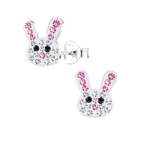 Ohrstecker Hase Kinder Ohrringe Sterling Silber 925 Ostern Kaninchen Osterhase