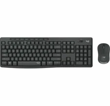 Logitech MK295 Wireless Mouse & Keyboard Combo with SilentTouch Technology