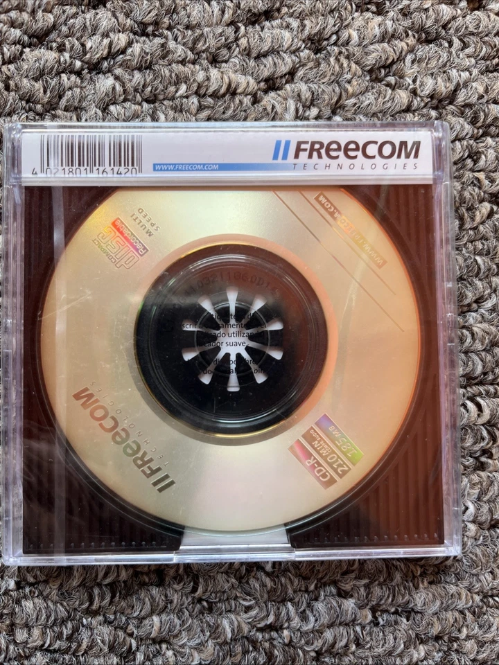 Mini CD-R 210 Minutes 185MB Freecom New Sealed New - Image 2 of 2