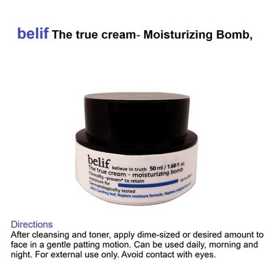 belif The true cream- Moisturizing Bomb,