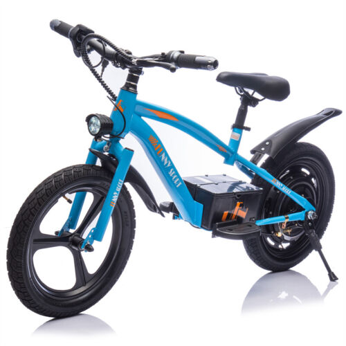 24V Kids Ride On Electric Bike 300W 12.43MPH 16" Wheels Bicycle for Kids 5-12 - Picture 21 of 23