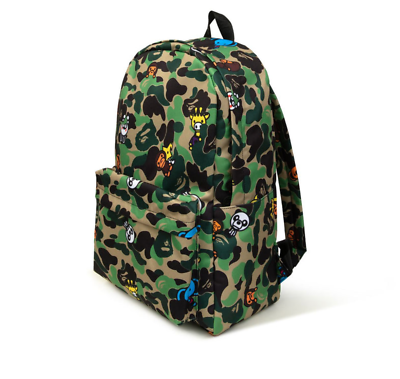 BAPE A Bathing Ape BABY MILO STORE ABC MILO CAMO LARGE BACKPACK